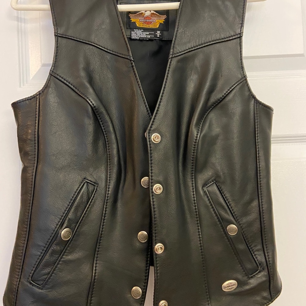 Harley Davidson Women’s Leather Vest